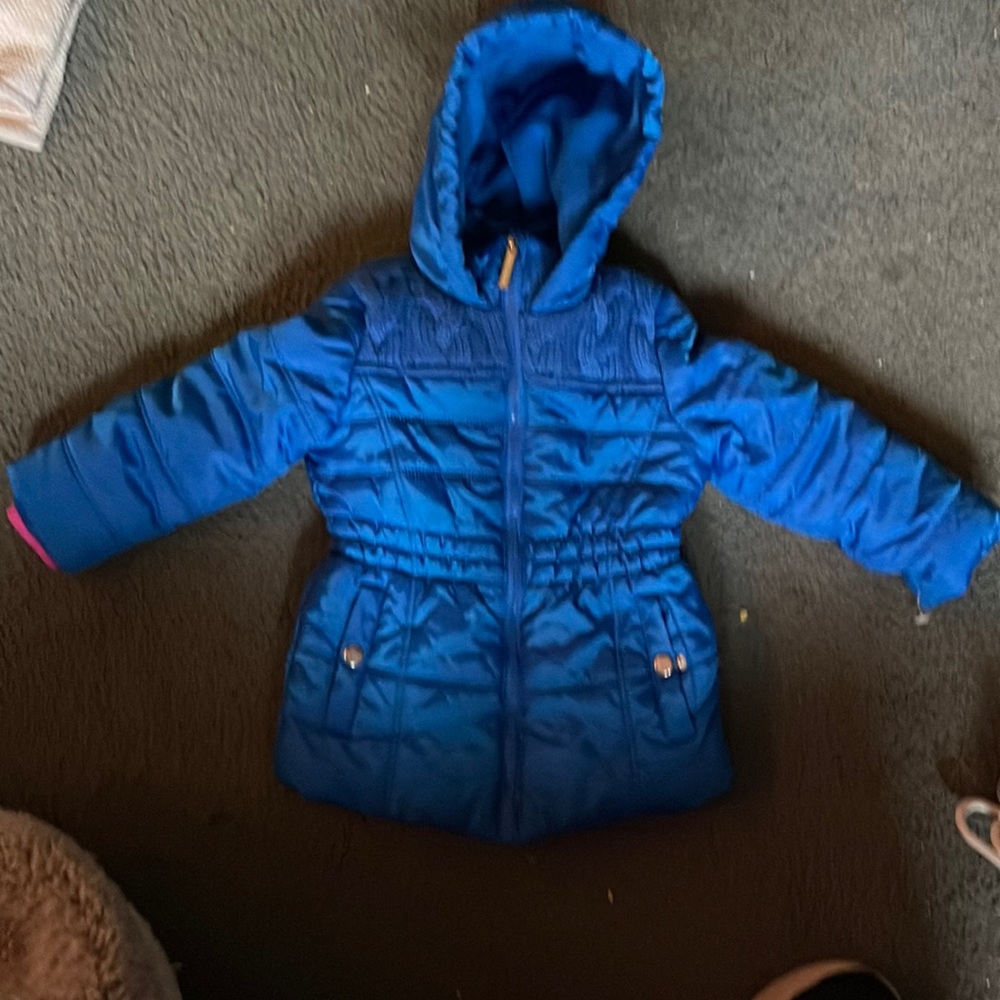 Limited Too Winter Coat Size 4T Royal Blue